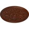 Ekena Millwork Bradford Ceiling Medallion (Fits Canopies up to 6 5/8"), 32 5/8"OD x 2"P, Burnished Mahogany Crackle CM32BRBMC - alternate 2